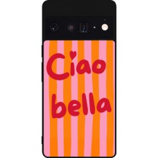 Google Pixel 6 Pro Case Hülle - Silikon schwarz Bye Bella 2026