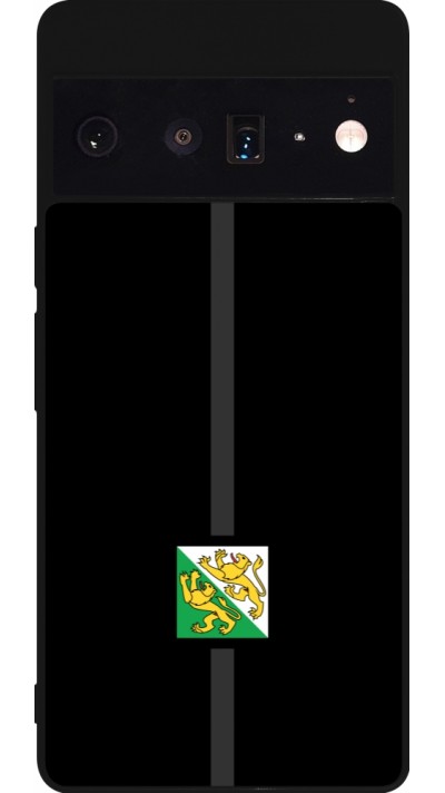Google Pixel 6 Pro Case Hülle - Silikon schwarz Kanton TG schwarz