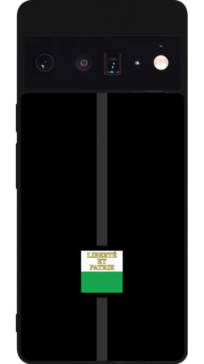 Google Pixel 6 Pro Case Hülle - Silikon schwarz Kanton VD schwarz