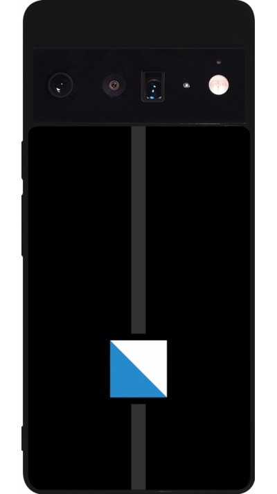 Google Pixel 6 Pro Case Hülle - Silikon schwarz Kanton ZH schwarz