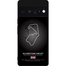 Google Pixel 6 Pro Case Hülle - Silikon schwarz F1 Track 2025 Great Britan