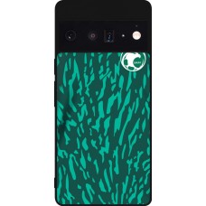 Google Pixel 6 Pro Case Hülle - Silikon schwarz Saudi-Arabien 2022 personalisierbares Fussballtrikot