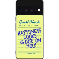 Google Pixel 6 Pro Case Hülle - Silikon schwarz Guest check 2026