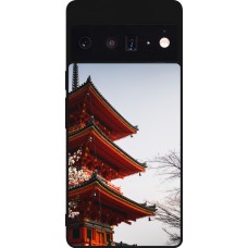 Google Pixel 6 Pro Case Hülle - Silikon schwarz Spring 23 Japan