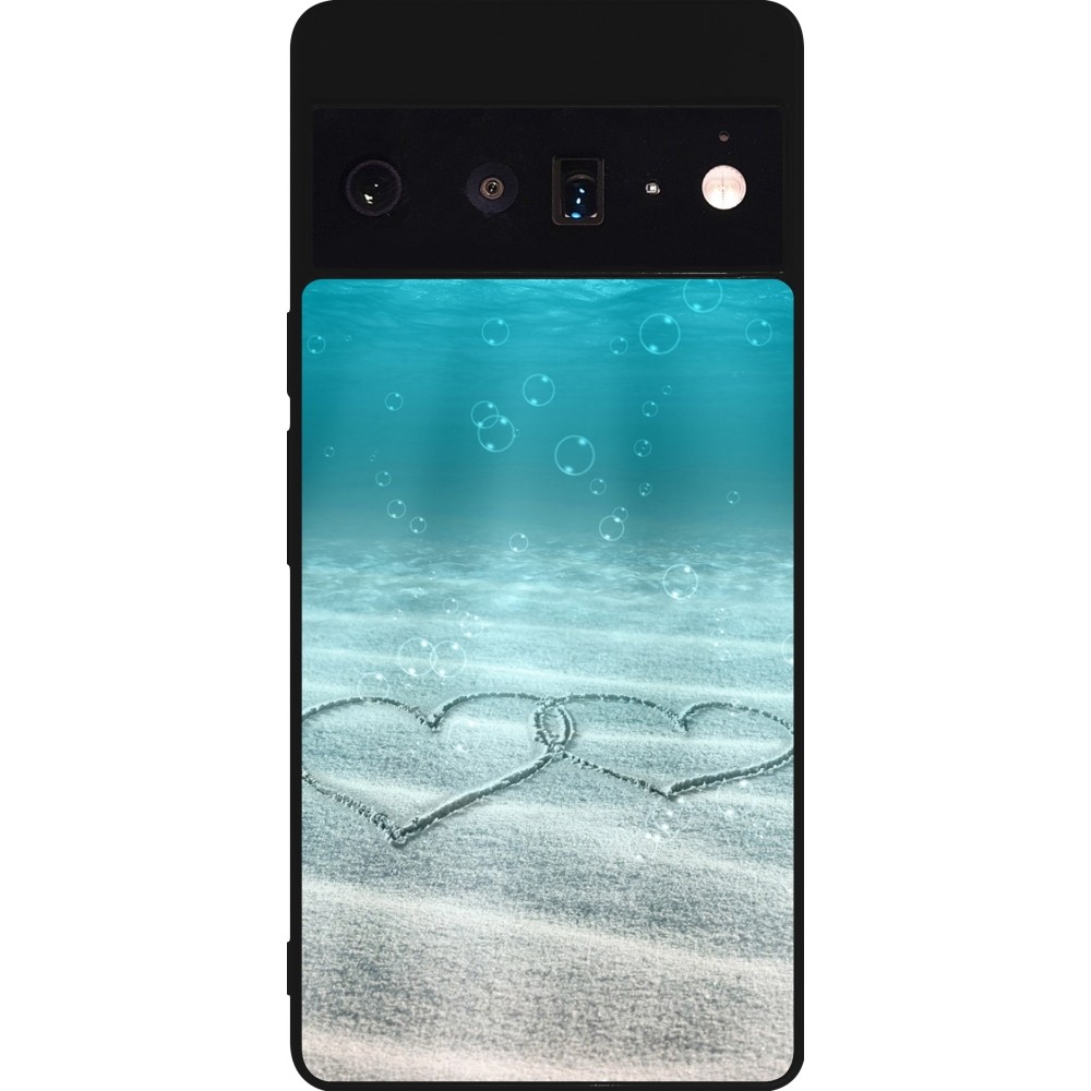 Google Pixel 6 Pro Case Hülle - Silikon schwarz Summer 18 19