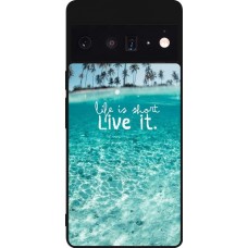 Google Pixel 6 Pro Case Hülle - Silikon schwarz Summer 18 24