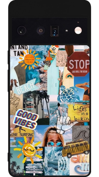 Coque Google Pixel 6 Pro - Silicone rigide noir Summer 2021 15