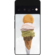Google Pixel 6 Pro Case Hülle - Silikon schwarz Summer 2025 Cornet