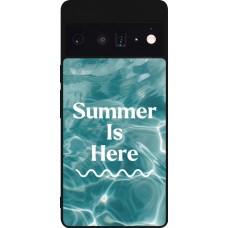 Google Pixel 6 Pro Case Hülle - Silikon schwarz Summer 2025 Summer is here