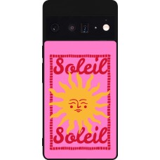 Google Pixel 6 Pro Case Hülle - Silikon schwarz Sun sun 2026