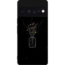 Google Pixel 6 Pro Case Hülle - Silikon schwarz Vase black