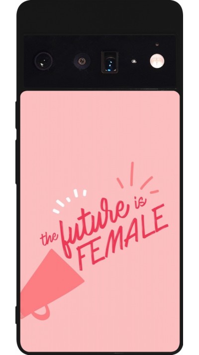 Google Pixel 6 Pro Case Hülle - Silikon schwarz Womens day 2026 4