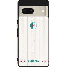 Google Pixel 7 Case Hülle - Silikon schwarz Algerien 2026 personalisierbares Fussballtrikot