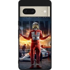 Coque Google Pixel 7 - Silicone rigide noir Senna The King of Rain
