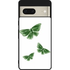Google Pixel 7 Case Hülle - Silikon schwarz Butterflies Spring 2026