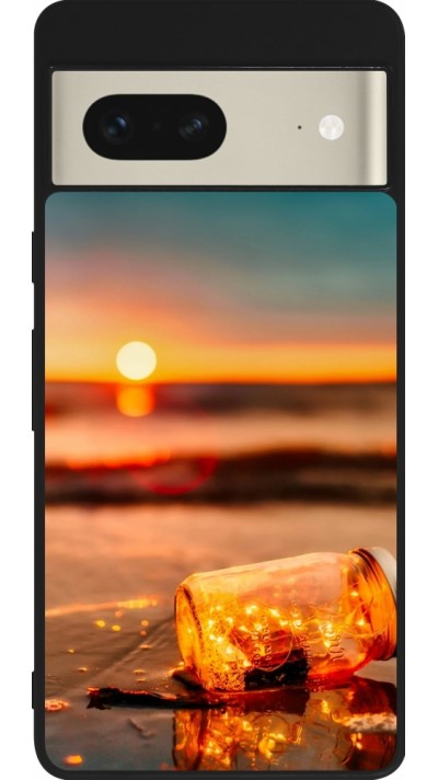 Google Pixel 7 Case Hülle - Silikon schwarz Summer 2021 16