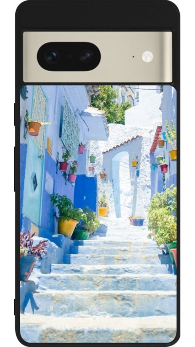 Google Pixel 7 Case Hülle - Silikon schwarz Summer 2021 18