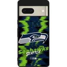 Google Pixel 7 Case Hülle - Silikon schwarz Super Bowl 26 Seattle 2