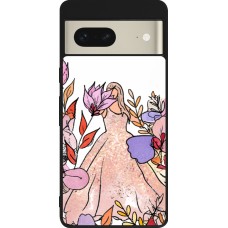 Google Pixel 7 Case Hülle - Silikon schwarz Taylor Swift Sketch - White