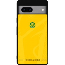 Google Pixel 7a Case Hülle - Silikon schwarz Südafrika 2026 personalisierbares Fussballtrikot