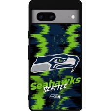 Google Pixel 7a Case Hülle - Silikon schwarz Super Bowl 26 Seattle 2