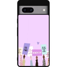 Google Pixel 7a Case Hülle - Silikon schwarz Womens day 2026 9