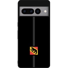 Google Pixel 7 Pro Case Hülle - Silikon schwarz Kanton BE schwarz