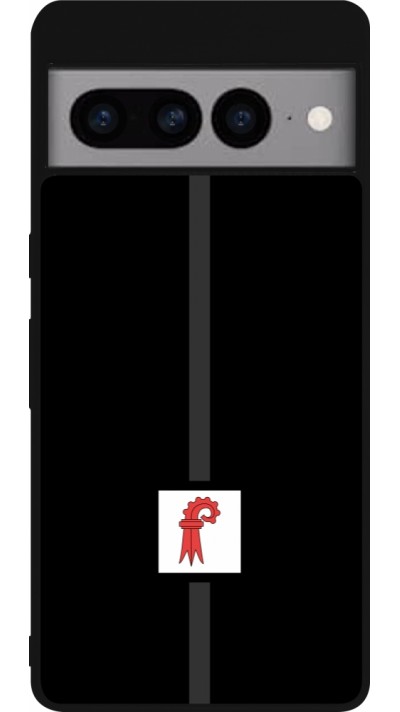 Google Pixel 7 Pro Case Hülle - Silikon schwarz Kanton BL schwarz