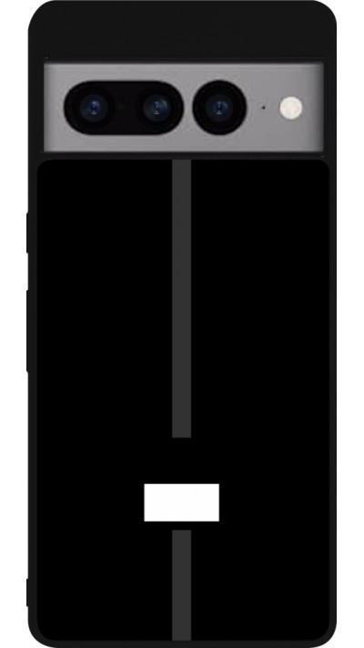Google Pixel 7 Pro Case Hülle - Silikon schwarz Kanton FR schwarz