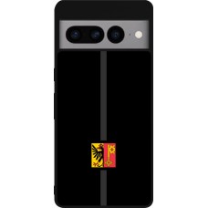 Google Pixel 7 Pro Case Hülle - Silikon schwarz Kanton GE schwarz