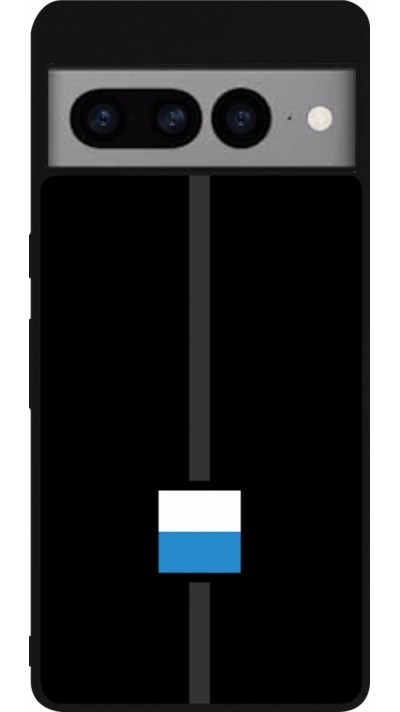 Google Pixel 7 Pro Case Hülle - Silikon schwarz Kanton LU schwarz