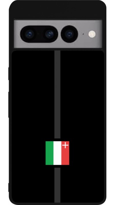 Google Pixel 7 Pro Case Hülle - Silikon schwarz Kanton NE schwarz