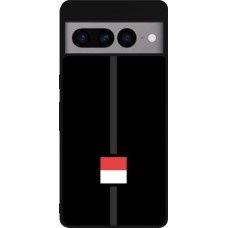 Google Pixel 7 Pro Case Hülle - Silikon schwarz Kanton SO schwarz