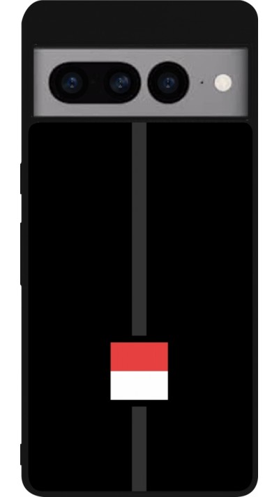 Google Pixel 7 Pro Case Hülle - Silikon schwarz Kanton SO schwarz