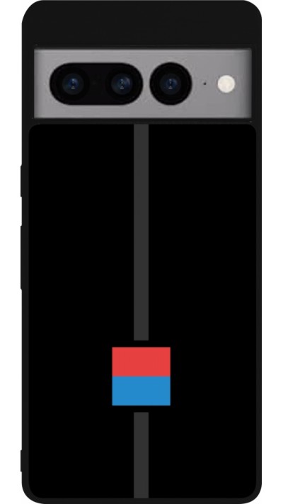 Google Pixel 7 Pro Case Hülle - Silikon schwarz Kanton TI schwarz