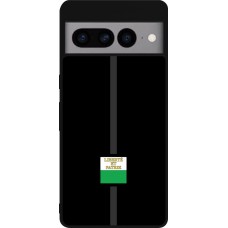 Google Pixel 7 Pro Case Hülle - Silikon schwarz Kanton VD schwarz