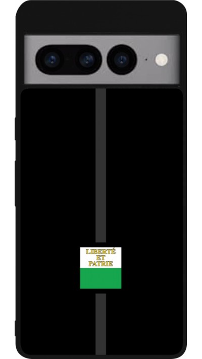 Google Pixel 7 Pro Case Hülle - Silikon schwarz Kanton VD schwarz