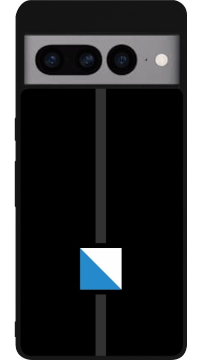 Google Pixel 7 Pro Case Hülle - Silikon schwarz Kanton ZH schwarz