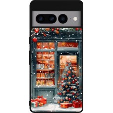 Google Pixel 7 Pro Case Hülle - Silikon schwarz Christmas 25 Xmas Shop