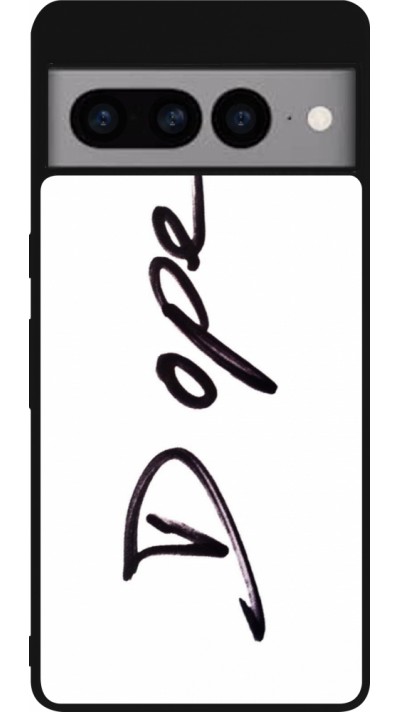 Coque Google Pixel 7 Pro - Silicone rigide noir Dope