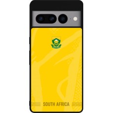 Google Pixel 7 Pro Case Hülle - Silikon schwarz Südafrika 2026 personalisierbares Fussballtrikot