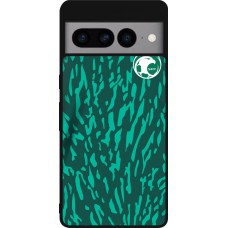 Google Pixel 7 Pro Case Hülle - Silikon schwarz Saudi-Arabien 2022 personalisierbares Fussballtrikot