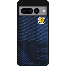 Google Pixel 7 Pro Case Hülle - Silikon schwarz Schottland personalisierbares Fussballtrikot