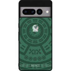 Google Pixel 7 Pro Case Hülle - Silikon schwarz Mexiko 2026 personalisierbares Fussballtrikot