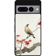 Google Pixel 7 Pro Case Hülle - Silikon schwarz Japanese Bird