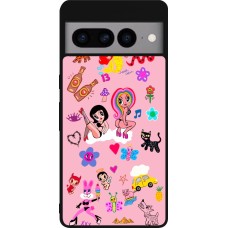 Google Pixel 7 Pro Case Hülle - Silikon schwarz Karol G La Bichota Manana Sera Bonito