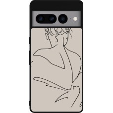 Google Pixel 7 Pro Case Hülle - Silikon schwarz Salnikova 05