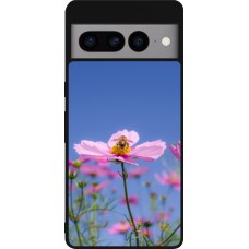Google Pixel 7 Pro Case Hülle - Silikon schwarz Bee on a flower 2026