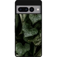 Google Pixel 7 Pro Case Hülle - Silikon schwarz Spring 23 fresh plants