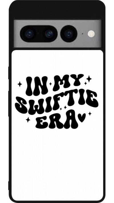 Google Pixel 7 Pro Case Hülle - Silikon schwarz Taylor Swift In My Swiftie Era - White